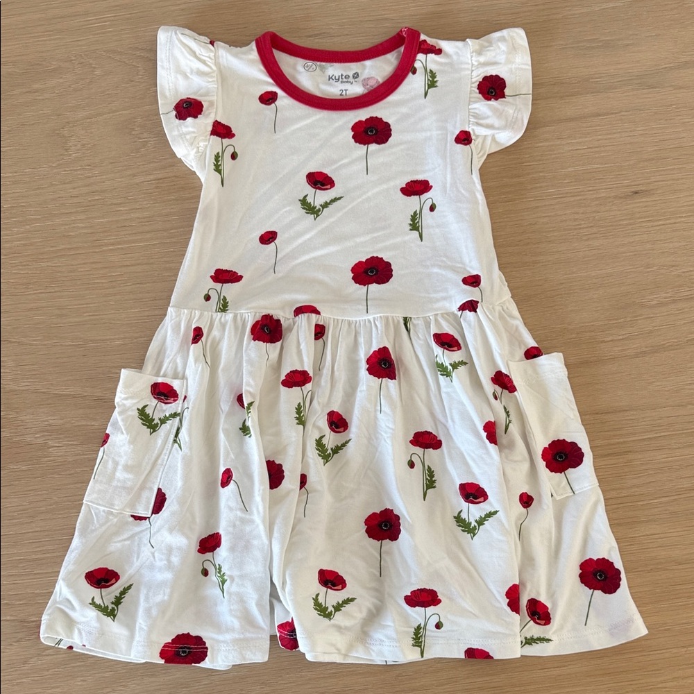 Kyte Baby Pocket Dress 2T NWOT